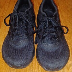 Black Adidas sneakers, women's size 9.5
